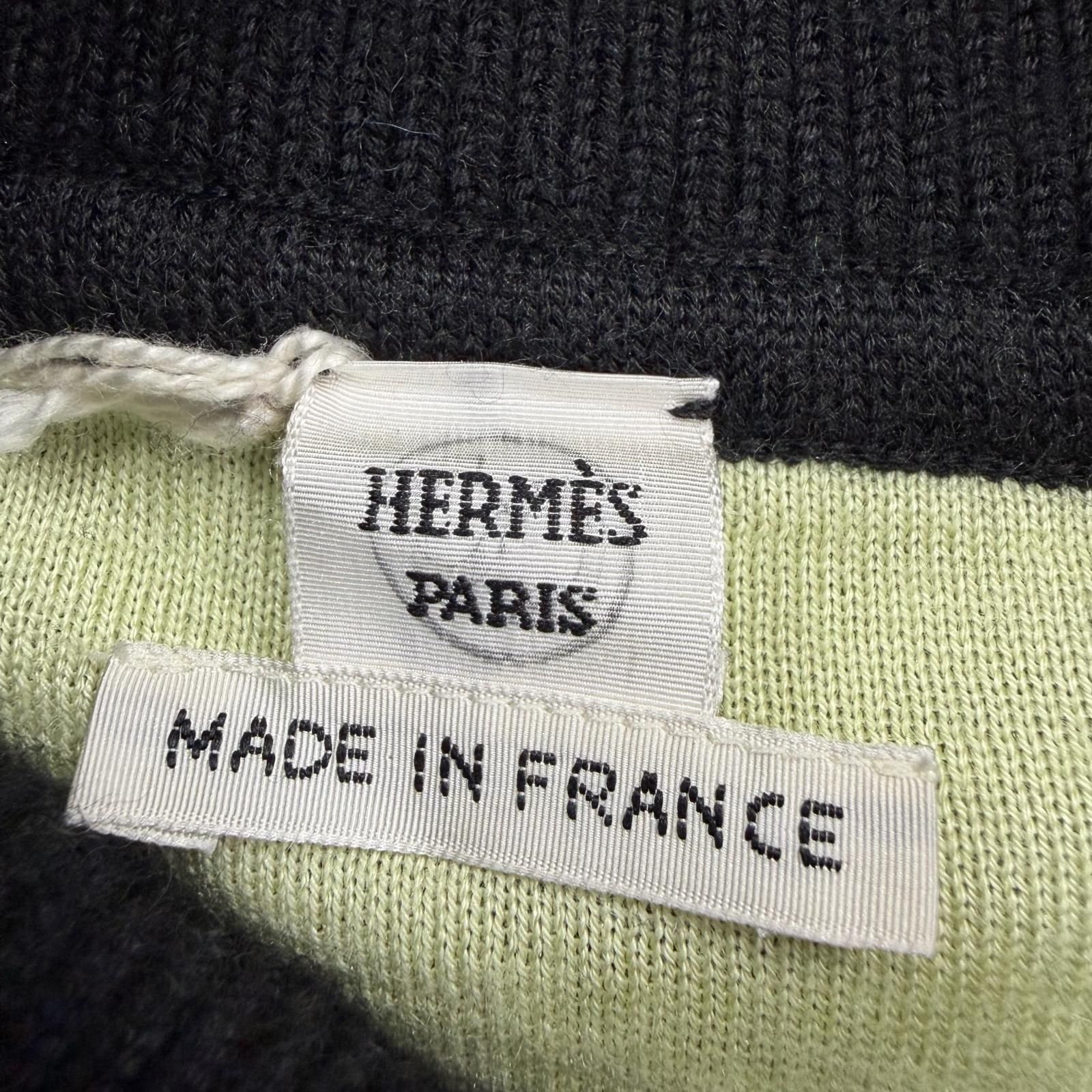 未使用品☆HERMES エルメス 23SS 2H2827DS シルク100％ カシミヤ 