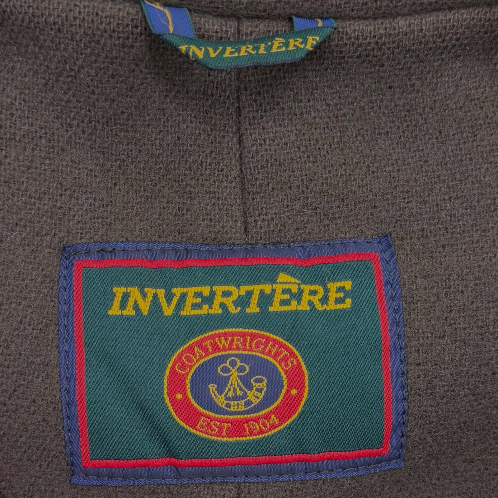 INVERTERE ダッフルコート 旧タグ　緑タグ　vintage 良品▽INVERTERE インバーティア ヴィンテージ ウール100% 旧タグ 90s