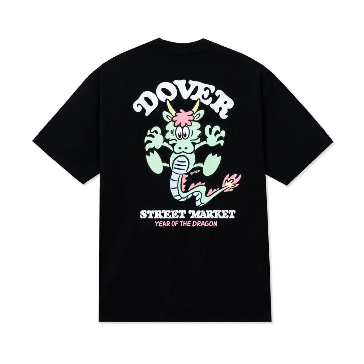L ドーバー ストリート マーケット x VERDY イヤー OF THE Dragon ブラック