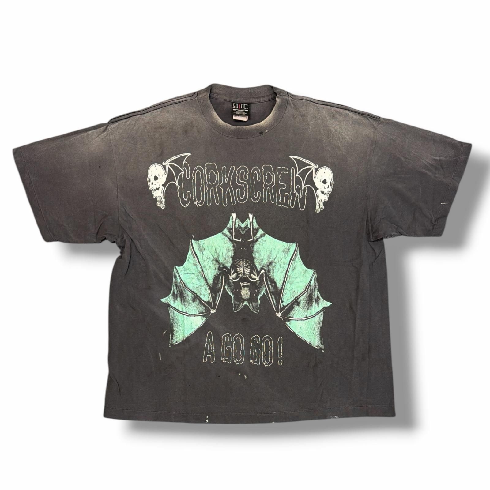参考上代44000円 SAINT MICHAEL 25AW KUROYUME KY_SS TEE 黒夢Tシャツ