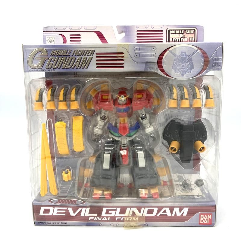 【中古】ﾊﾞﾝﾀﾞｲ ﾓﾋﾞﾙｽｰﾂ･ｲﾝ･ｱｸｼｮﾝ!! JDG009X ﾃﾞﾋﾞﾙｶﾞﾝﾀﾞﾑ 最終形態 外箱・取説付[13]
