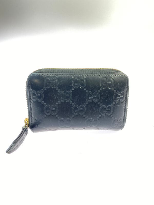 【中古品】 GUCCI グッチ グッチシマ カードケース 【181-260617-KS-30-min】