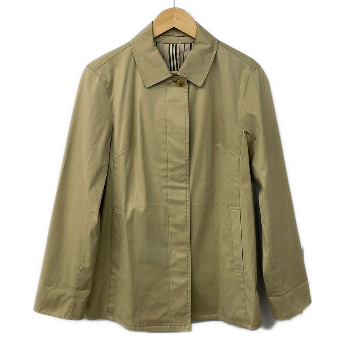 Burberry LONDON(バーバリーロンドン) コート サイズ9 M レディース美品 - ベージュ 長袖/春/秋 21,500円