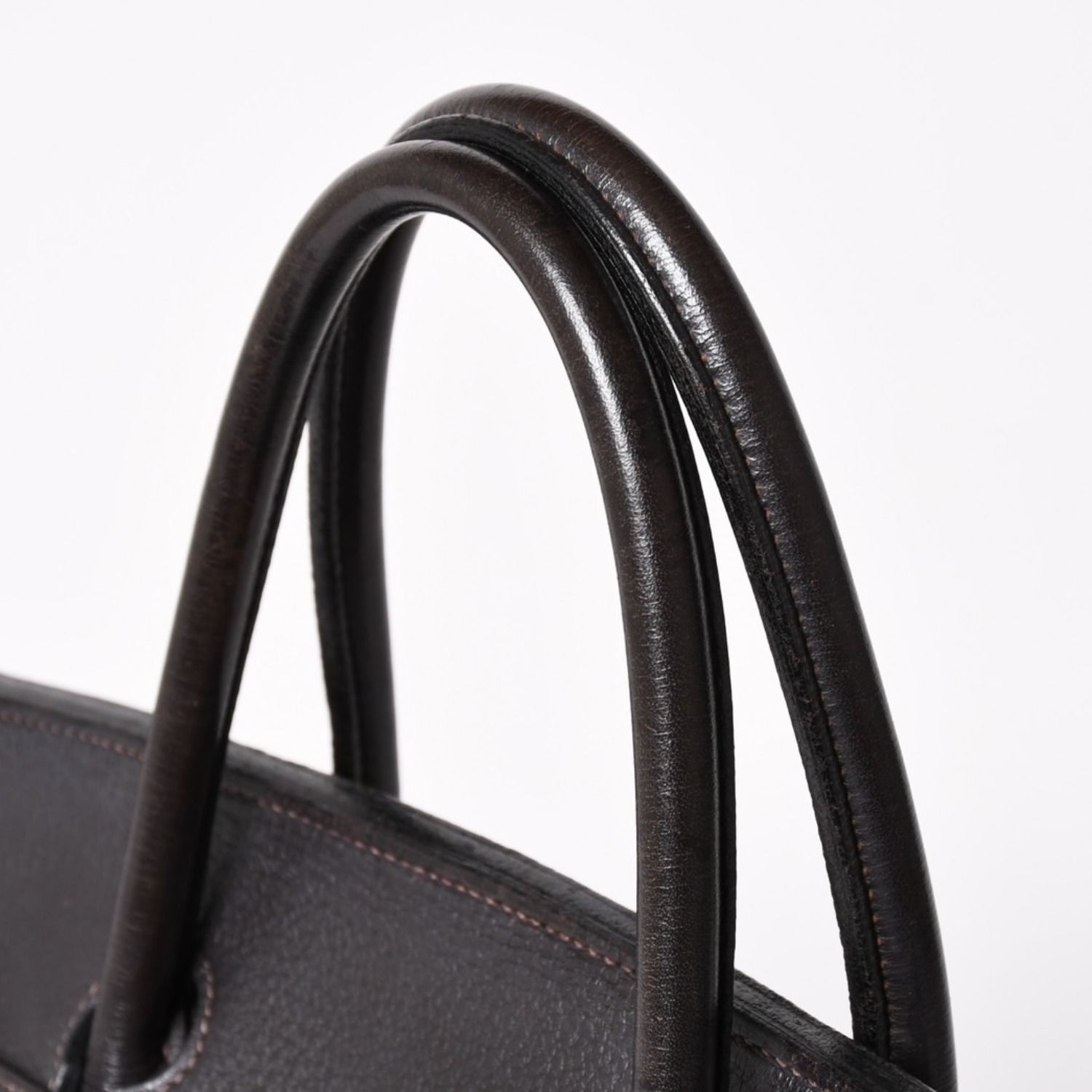 HERMES エルメス バーキン40 ショコラ トゴ 40cm ハンドバッグ◻︎F 