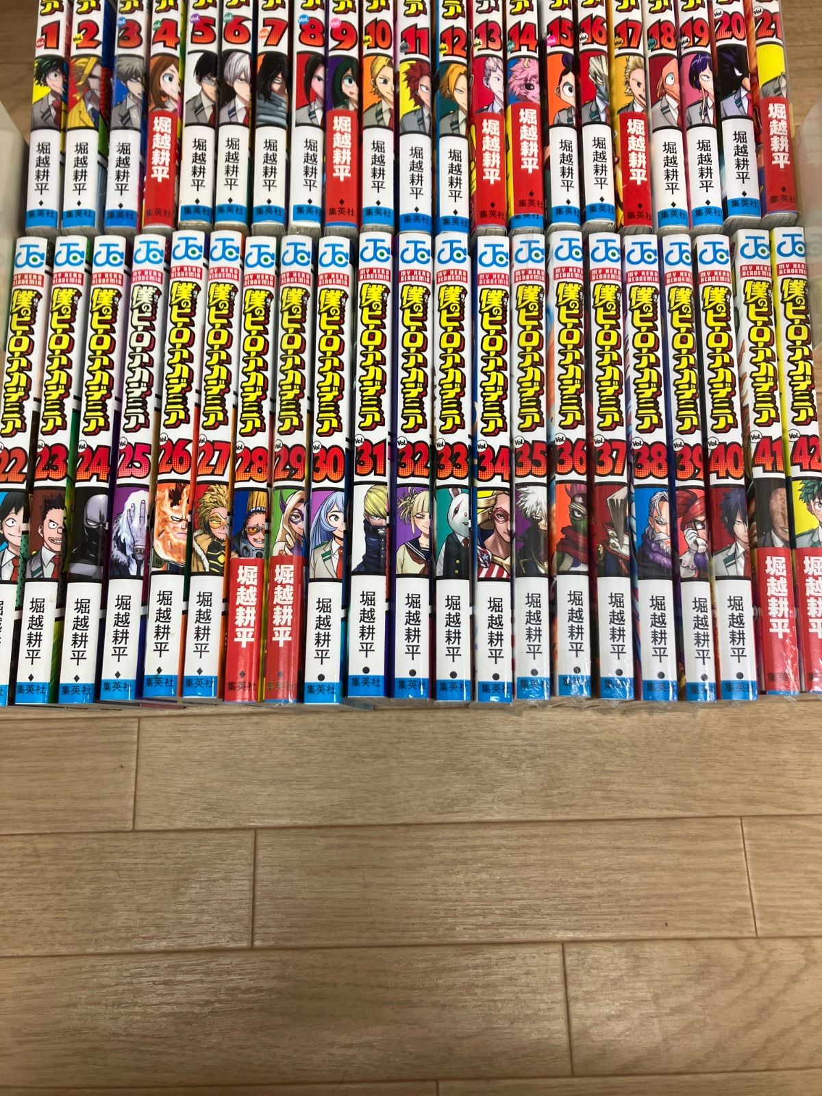 ☆【未開封あり】 僕のヒーローアカデミア 1～42巻 全巻 コミック