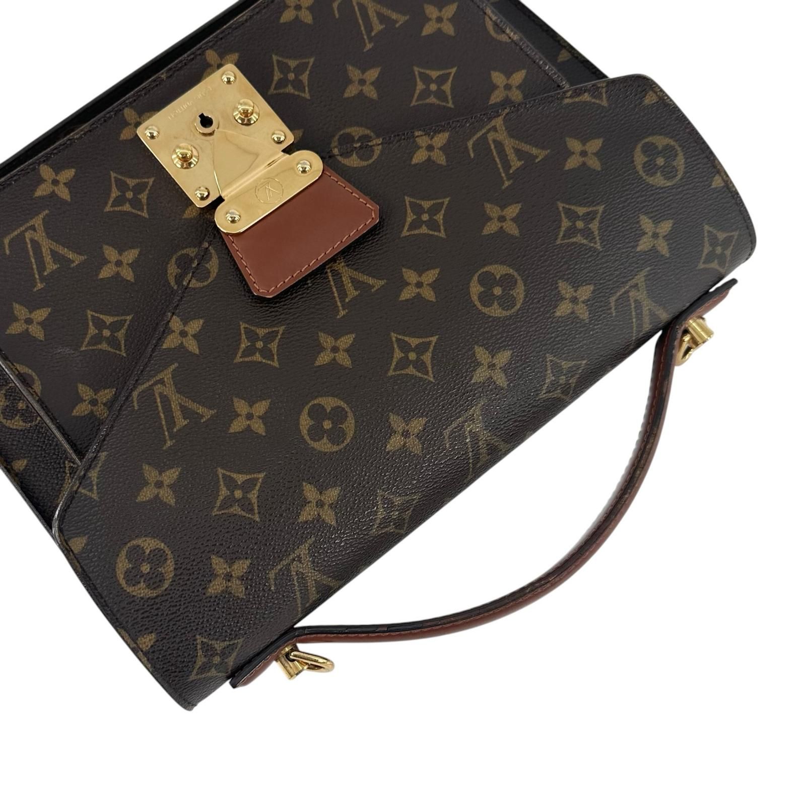 LOUIS VUITTON ルイ・ヴィトン モンソー28 M51185 ハンドバッグ 