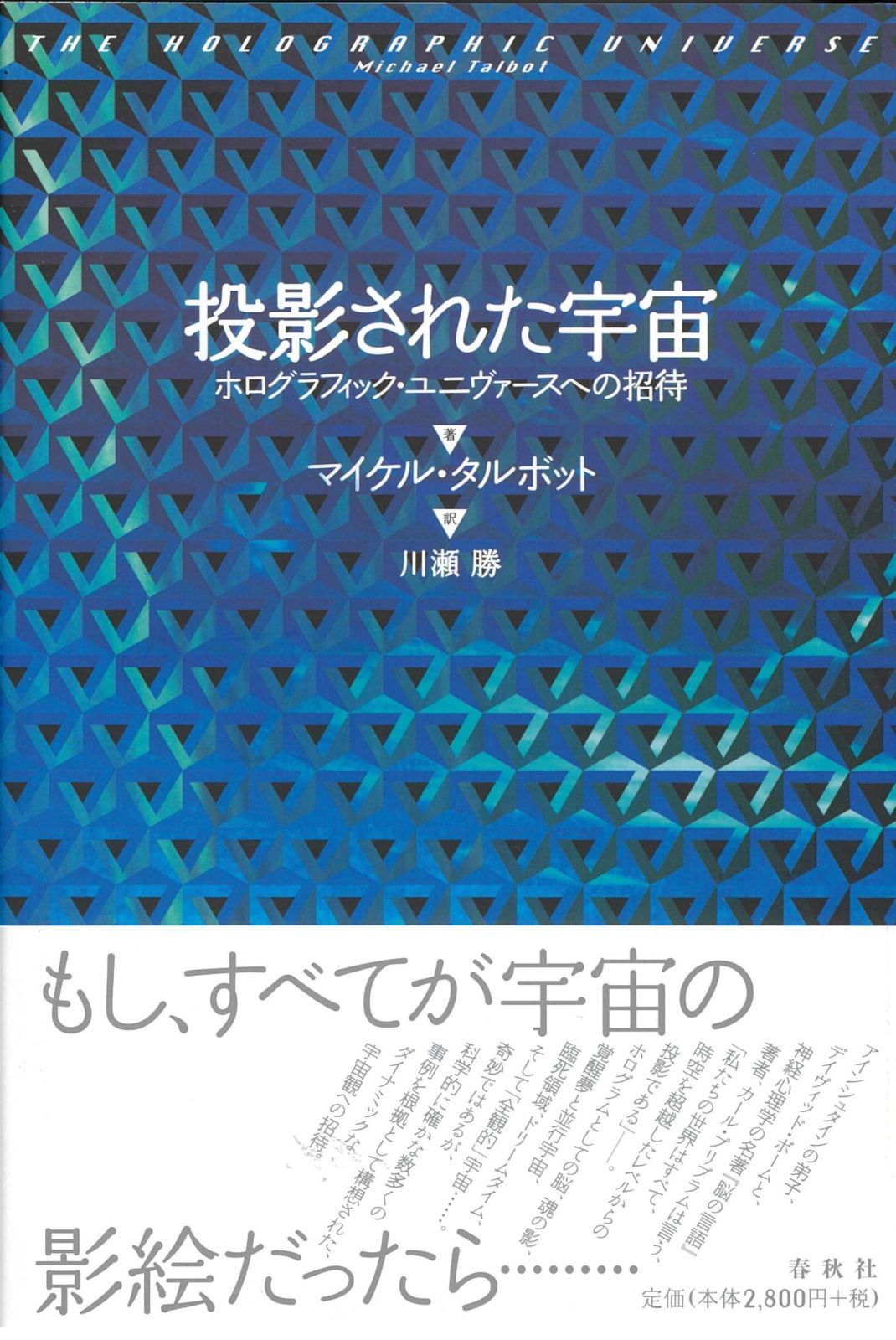 投影された宇宙　ホログラフィック・ユニヴァースへの招待〈改題新装版〉