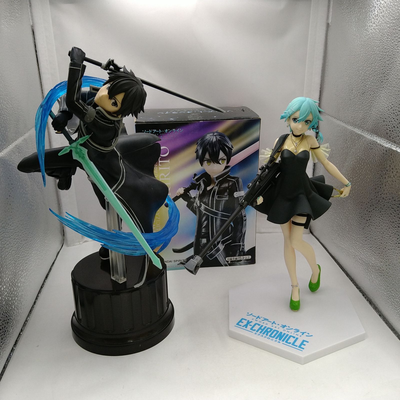 SAOシリーズ フィギュアセット3体 キリト シノン ソードアート