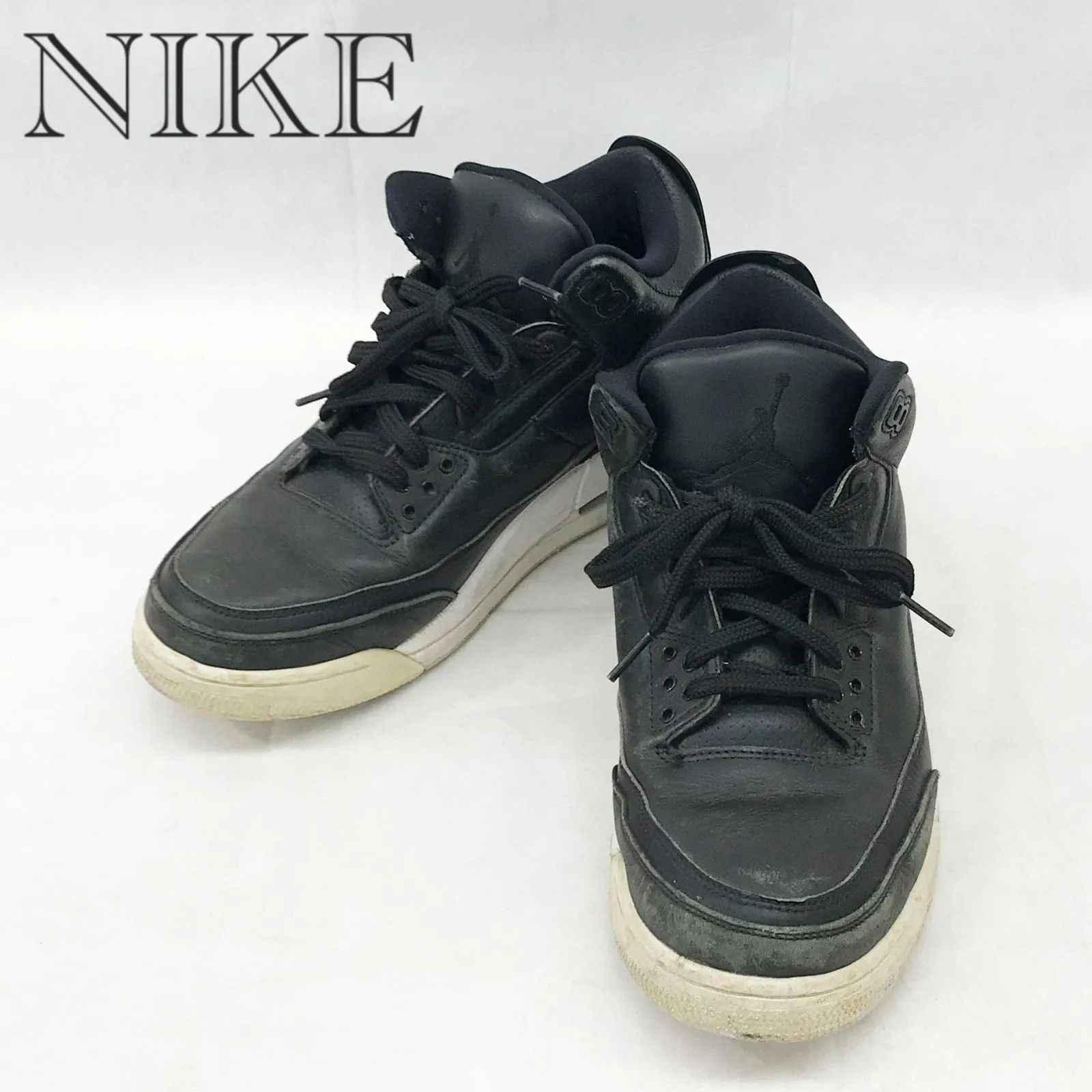 NIKE ナイキ AIR JORDAN 3 RETRO Cyber Monday 136064-020 エアジョーダン 3 レトロ サイバーマンデー スニーカー 27.5cm WHITE ホワイト BLACK ブラック _234