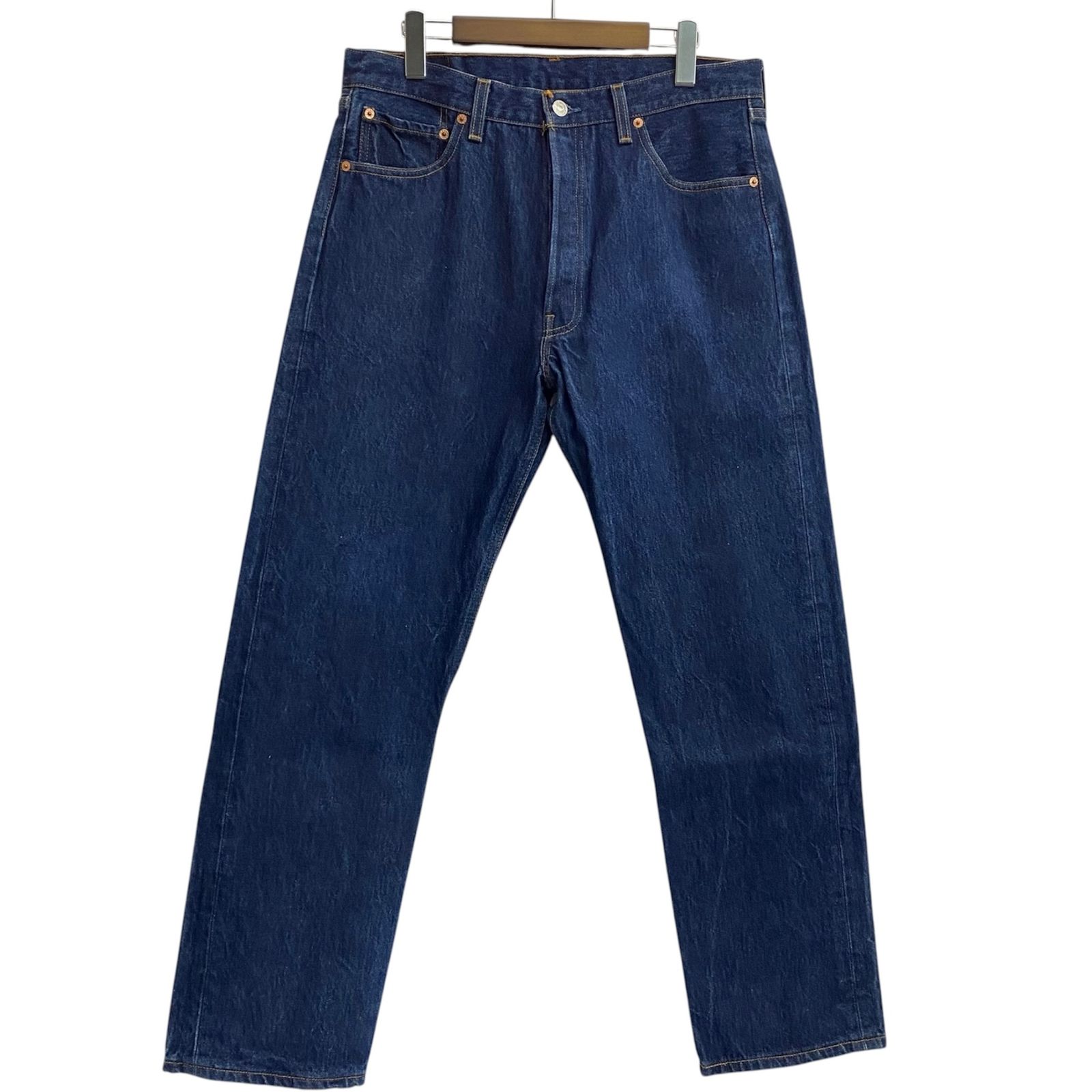 リーバイス Levi's 00's 501XX 555刻印 バレンシア製 濃紺 デニム ブルー W35 L33サイズ 201MB-1521 VB