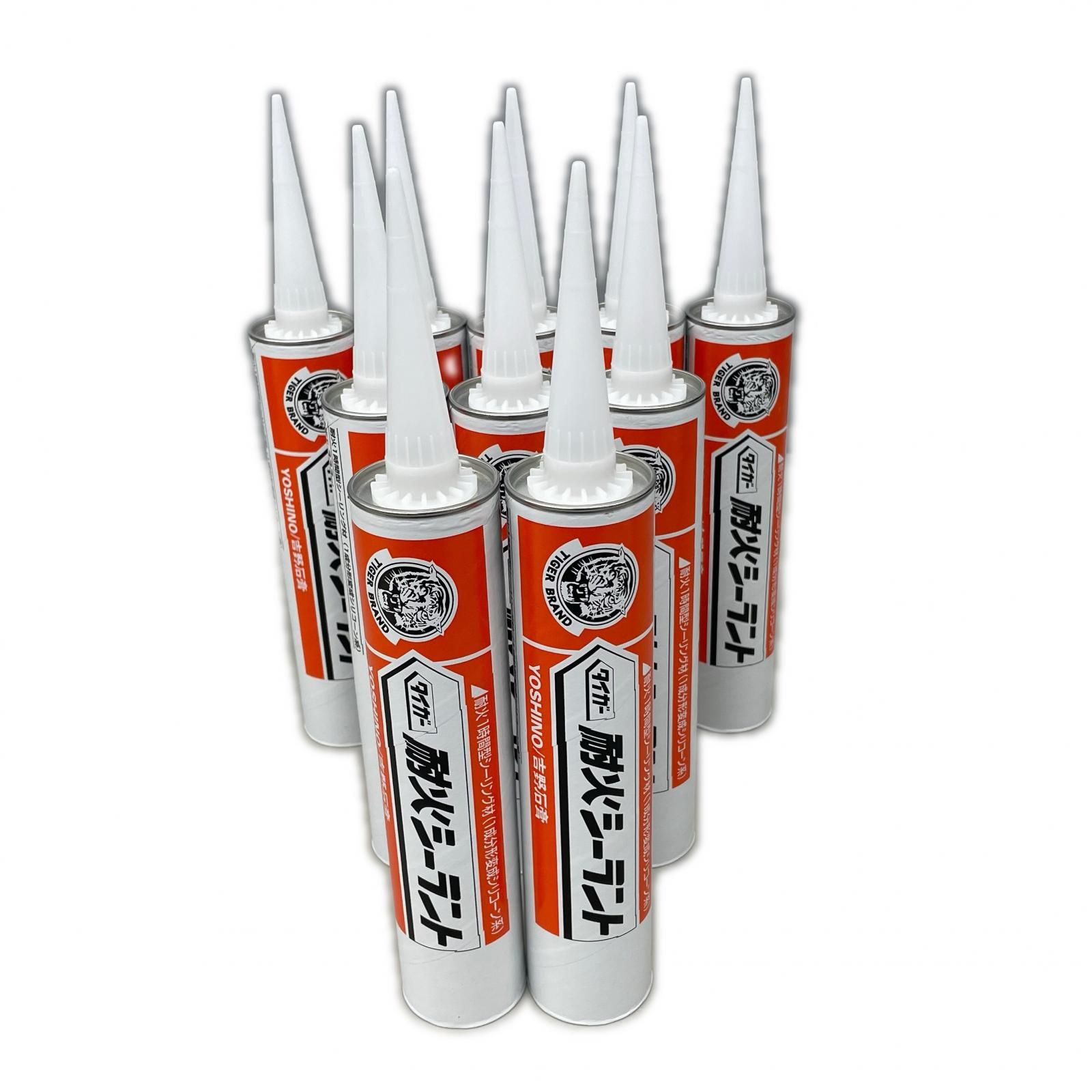 吉野石膏 シーリング材 タイガー ホワイト 耐火シーラント 333ml×10本 