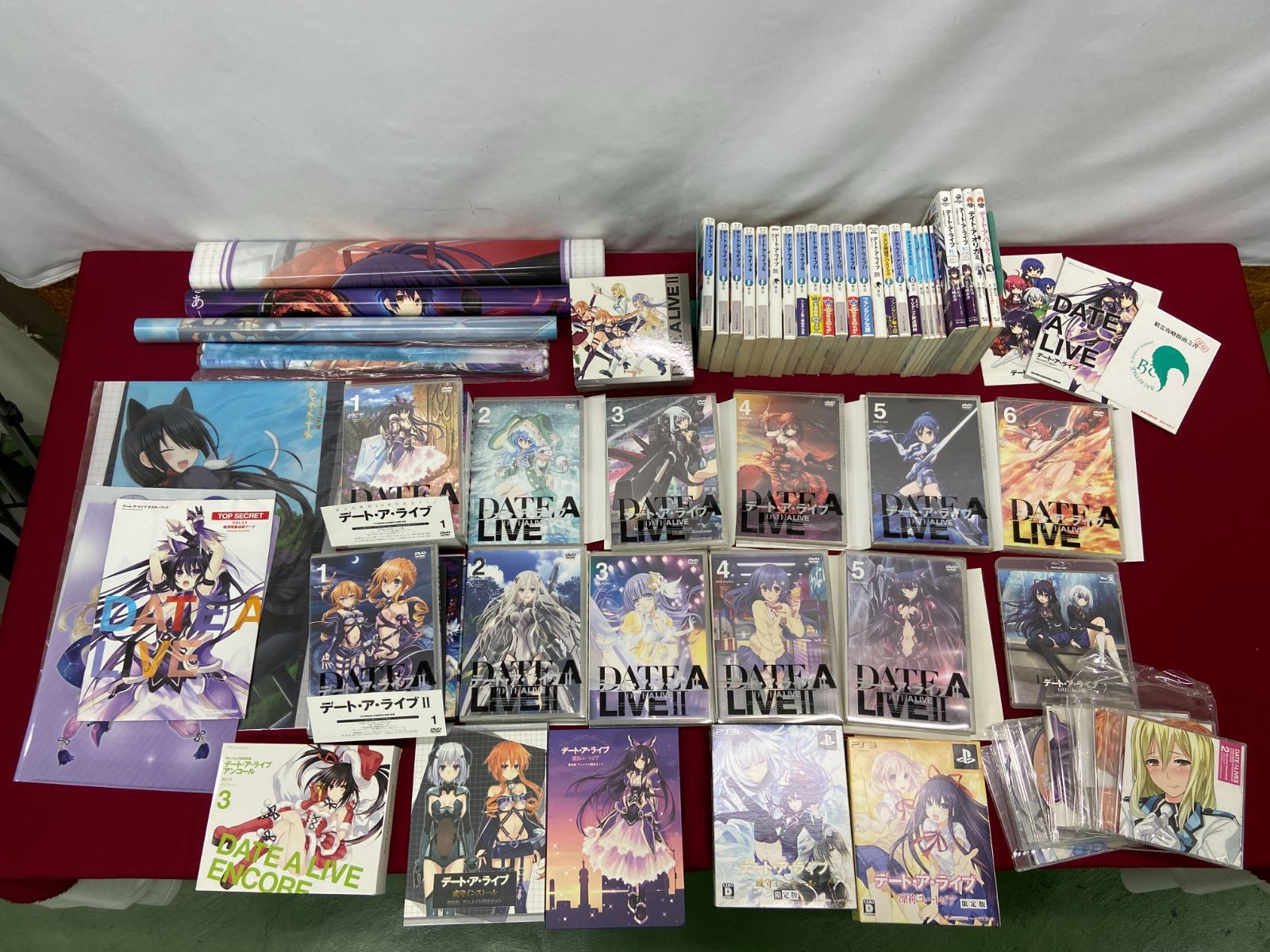 デート・ア・ライブ DVD Blu-ray PS3 CD 書籍 ポスター 大量 まとめ セット DATE A LIVE　710