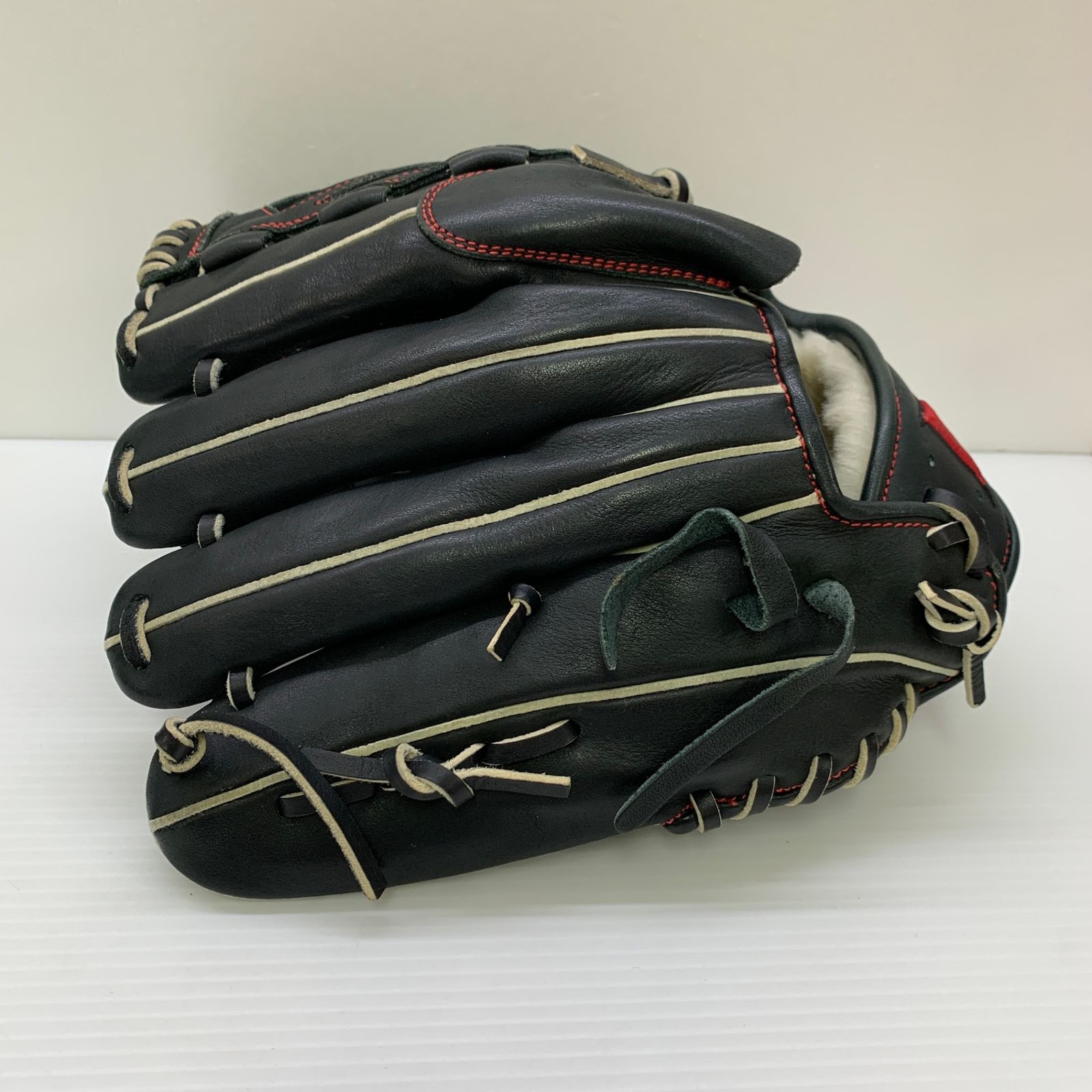ダビドスポーツ 硬式グローブ 黒 ダビドスポーツ 硬式 大人 一般 投手用 グローブ ピッチャー グラブ 右