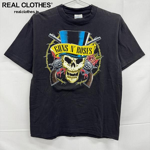 GUNS N' ROSES/ガンズアンドローゼズ 1991ツアー Tシャツ/BROCKUM製/L