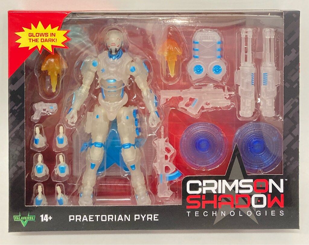 VALAVERSE ACTION FORCE PRAETORIAN PYRE (GLOWS IN THE DARK)