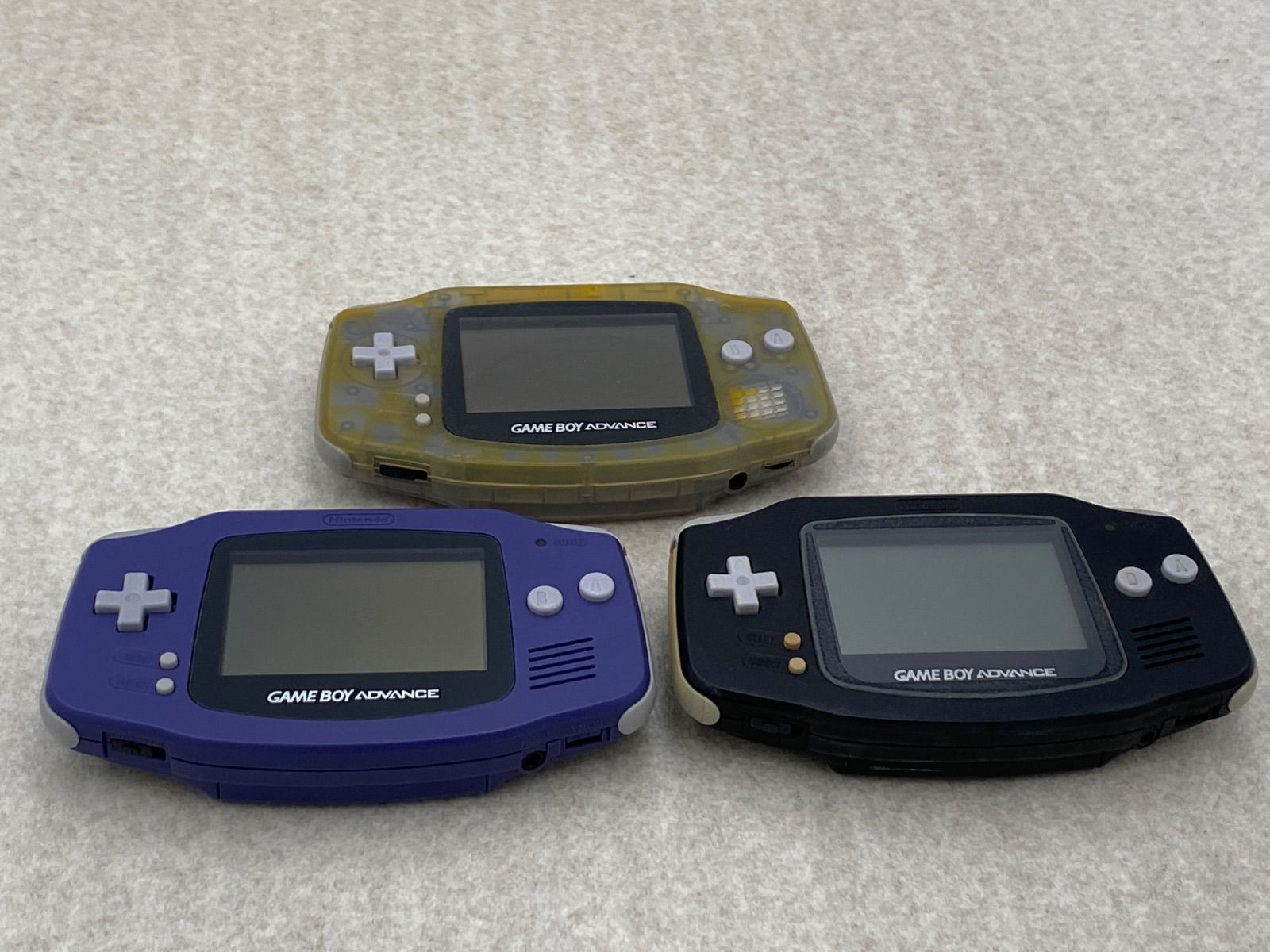 ゲームボーイアドバンス　本体　ジャンク品　　3点