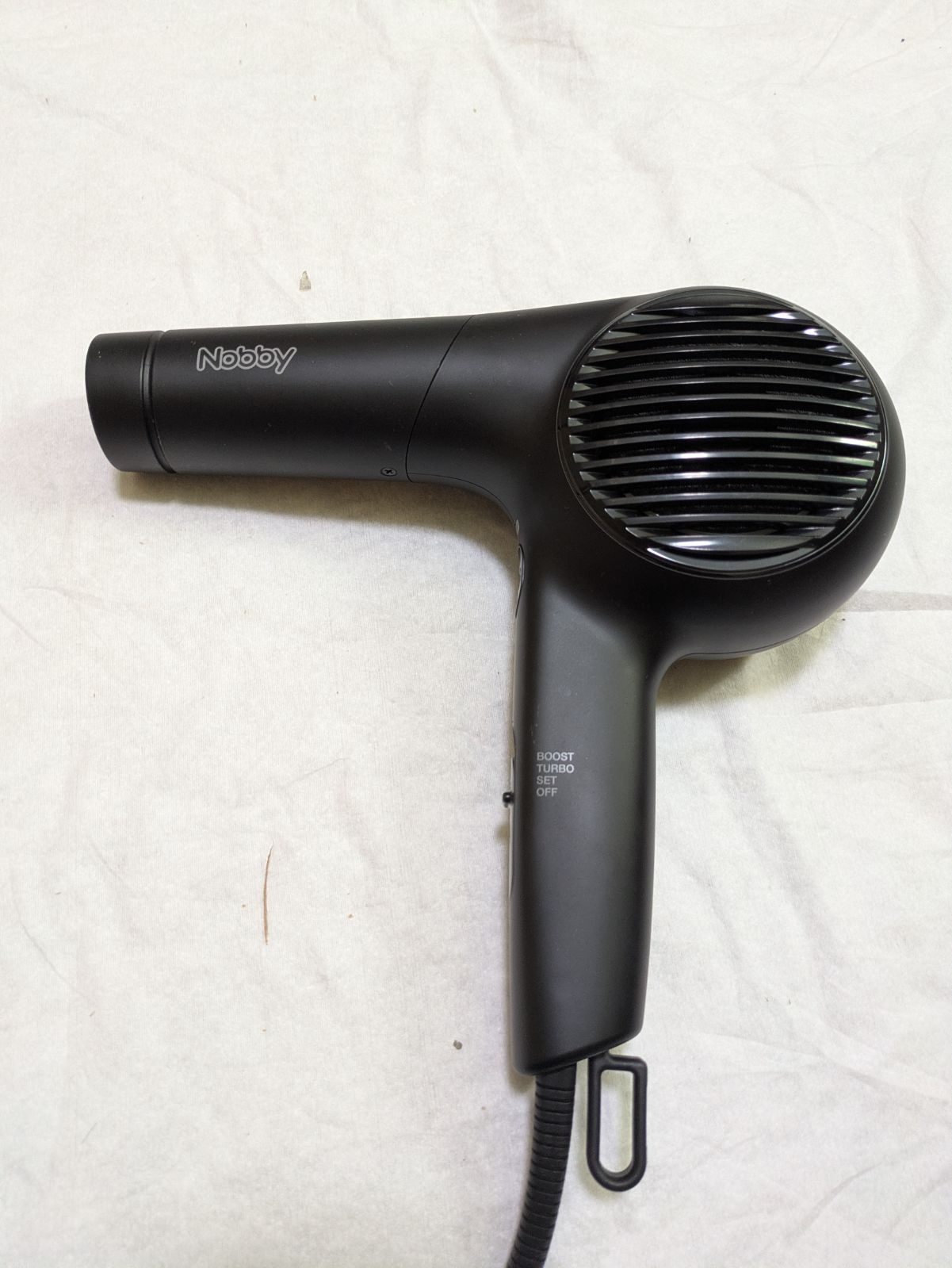 【中古・美品】Nobby ノビー NB4100 マイナスイオン ヘアドライヤー ブラック 1400W 速乾