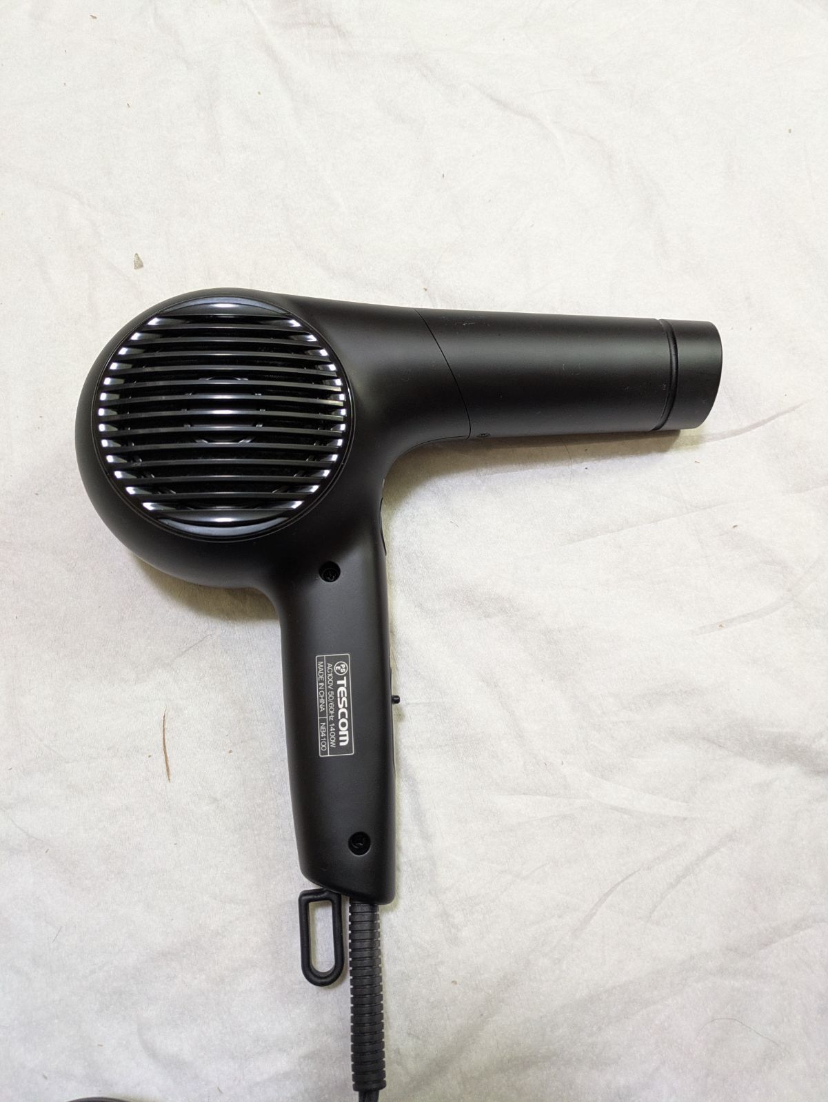【中古・美品】Nobby ノビー NB4100 マイナスイオン ヘアドライヤー ブラック 1400W 速乾