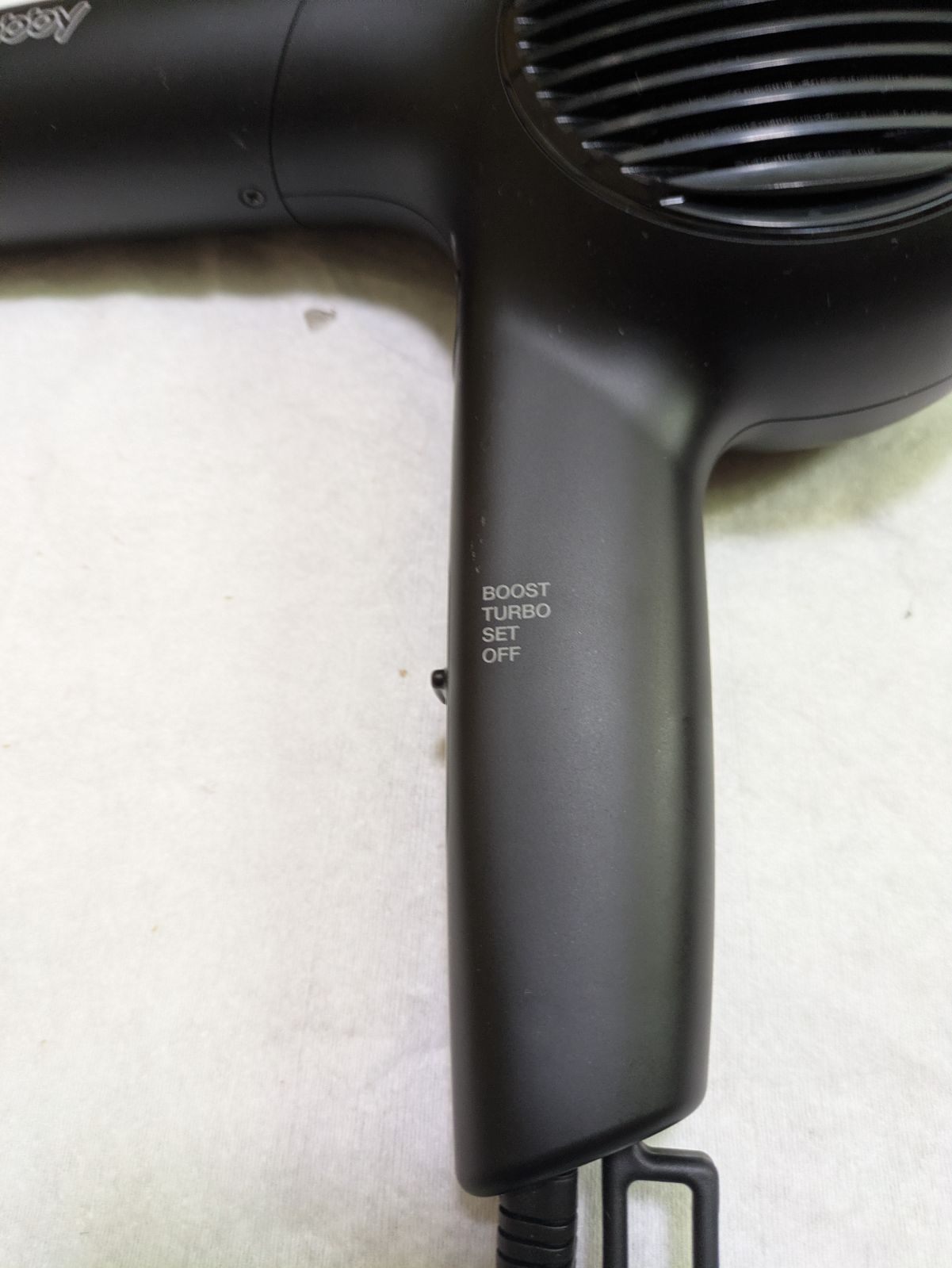 【中古・美品】Nobby ノビー NB4100 マイナスイオン ヘアドライヤー ブラック 1400W 速乾