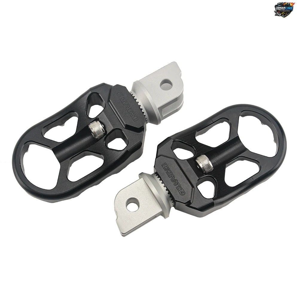 ハーレー ソフテイル ストリートボブ FXBB ローライダー ST FXLRST ブレイクアウト 114 FXBRS 用モーターサイクル フットレスト ペダル フ