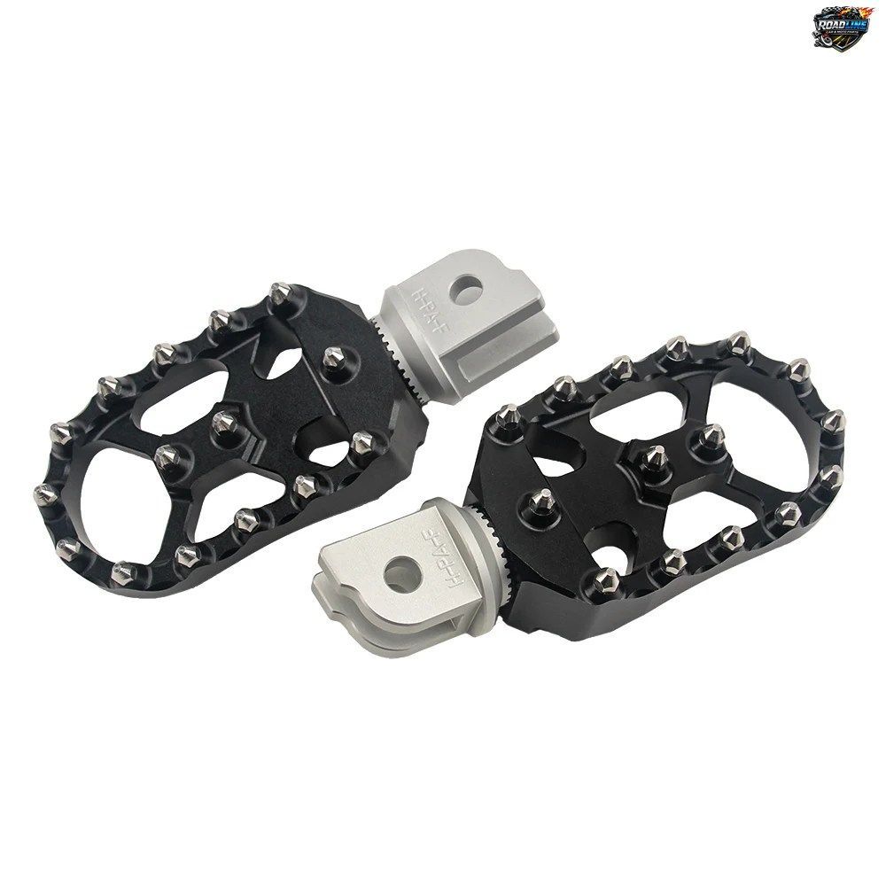 ハーレー ソフテイル ストリートボブ FXBB ローライダー ST FXLRST ブレイクアウト 114 FXBRS 用モーターサイクル フットレスト ペダル フ