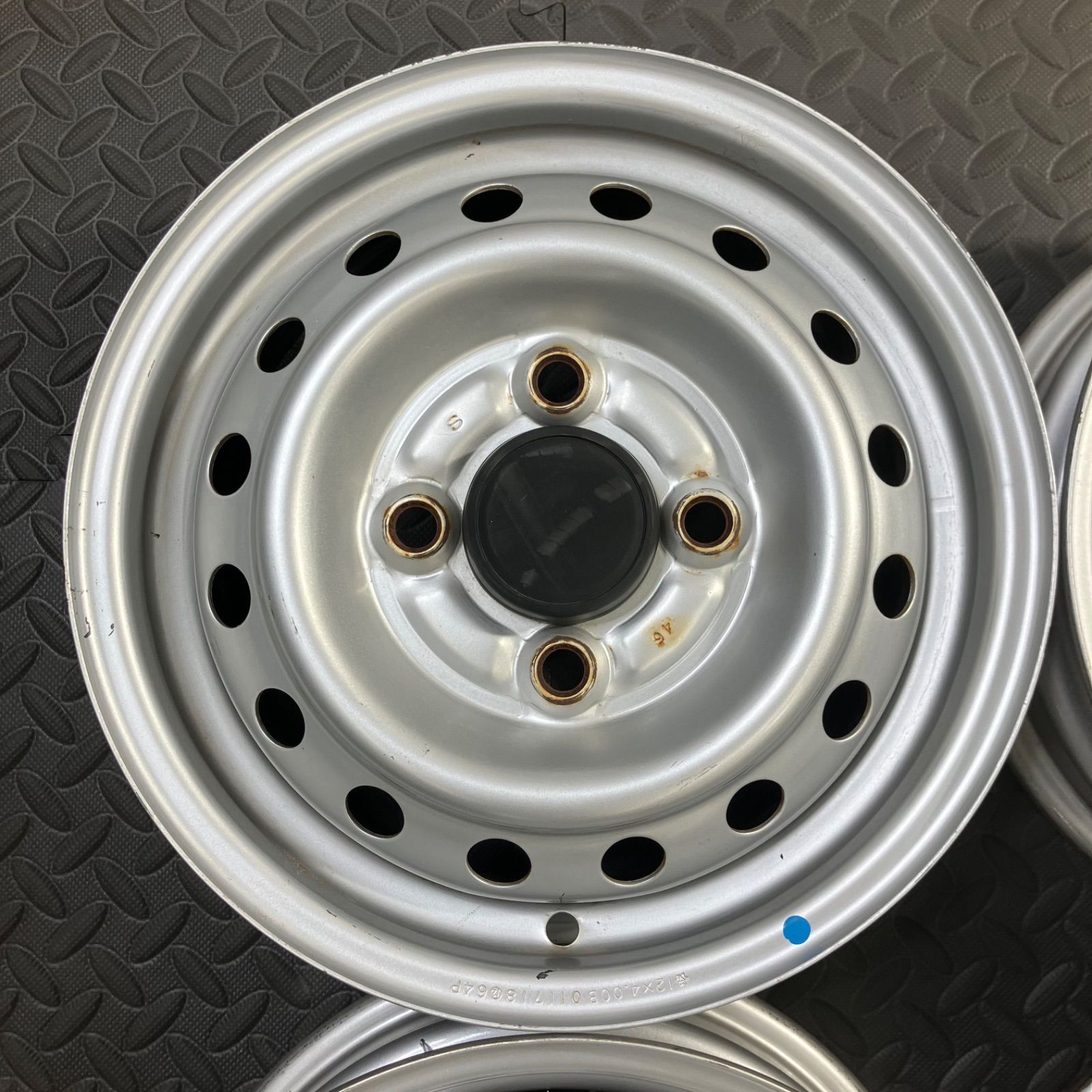 スズキ純正スチールホイール 12×4J+45 PCD100/4H キャリィ エブリイ 鉄