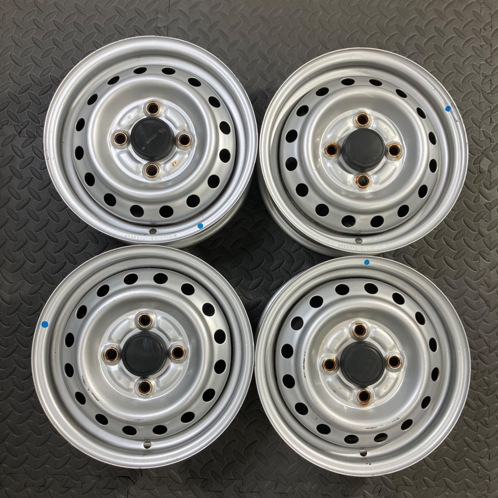 スズキ純正スチールホイール 12×4J+45 PCD100/4H キャリィ エブリイ 鉄
