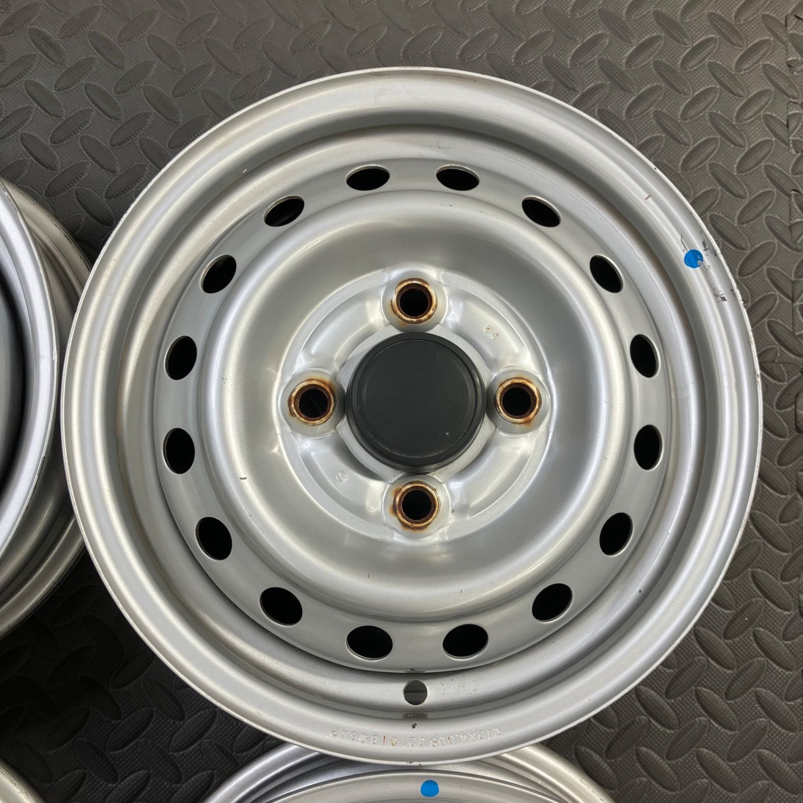 スズキ純正スチールホイール 12×4J+45 PCD100/4H キャリィ エブリイ 鉄