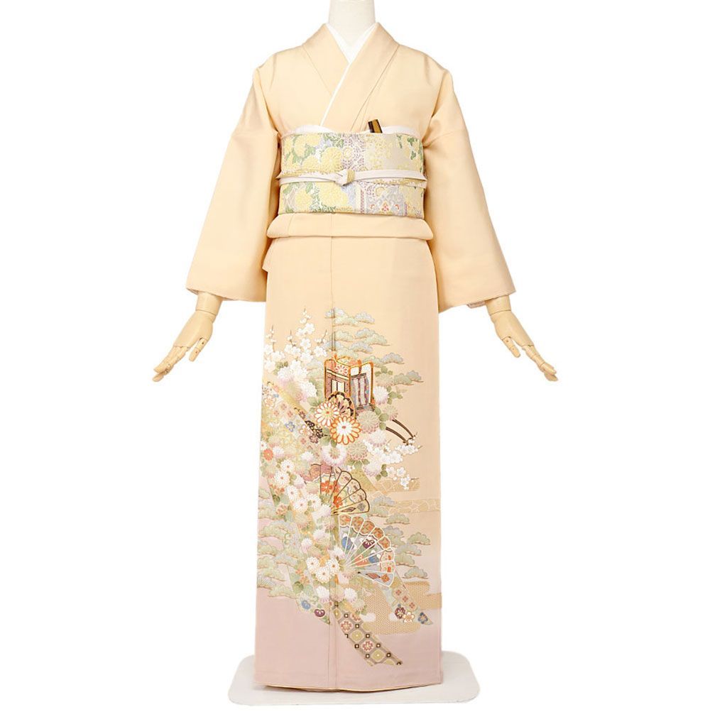 礼装用　色留袖　 関芳謹製「ことほぎ」京物語　着物単品　【結婚式、披露宴などの祝い事に】旧レンタル商品