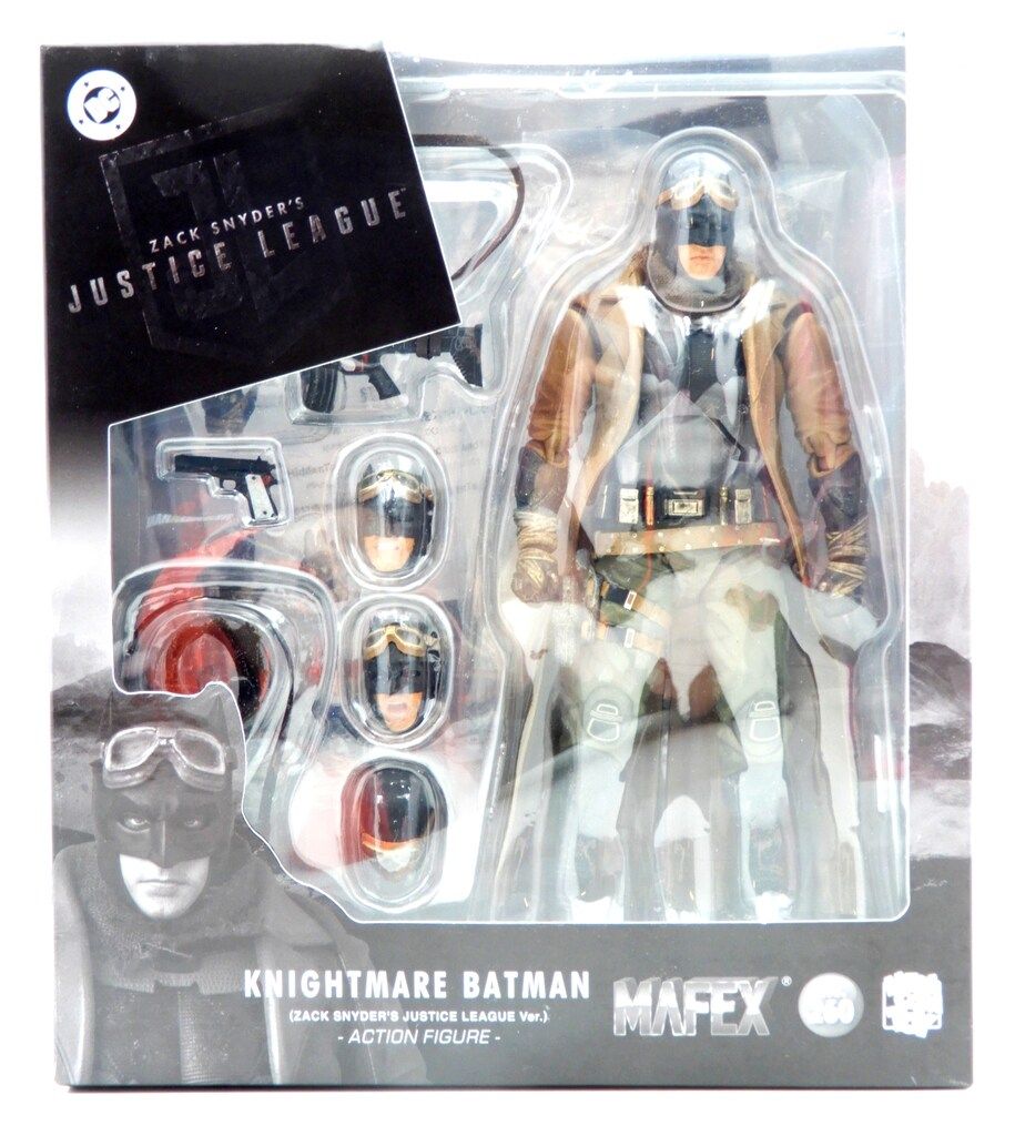 MEDICOM TOY MAFEX JUSTICE LEAGUE (ZACK SNYDERS) KNIGHTMARE BATMAN 260