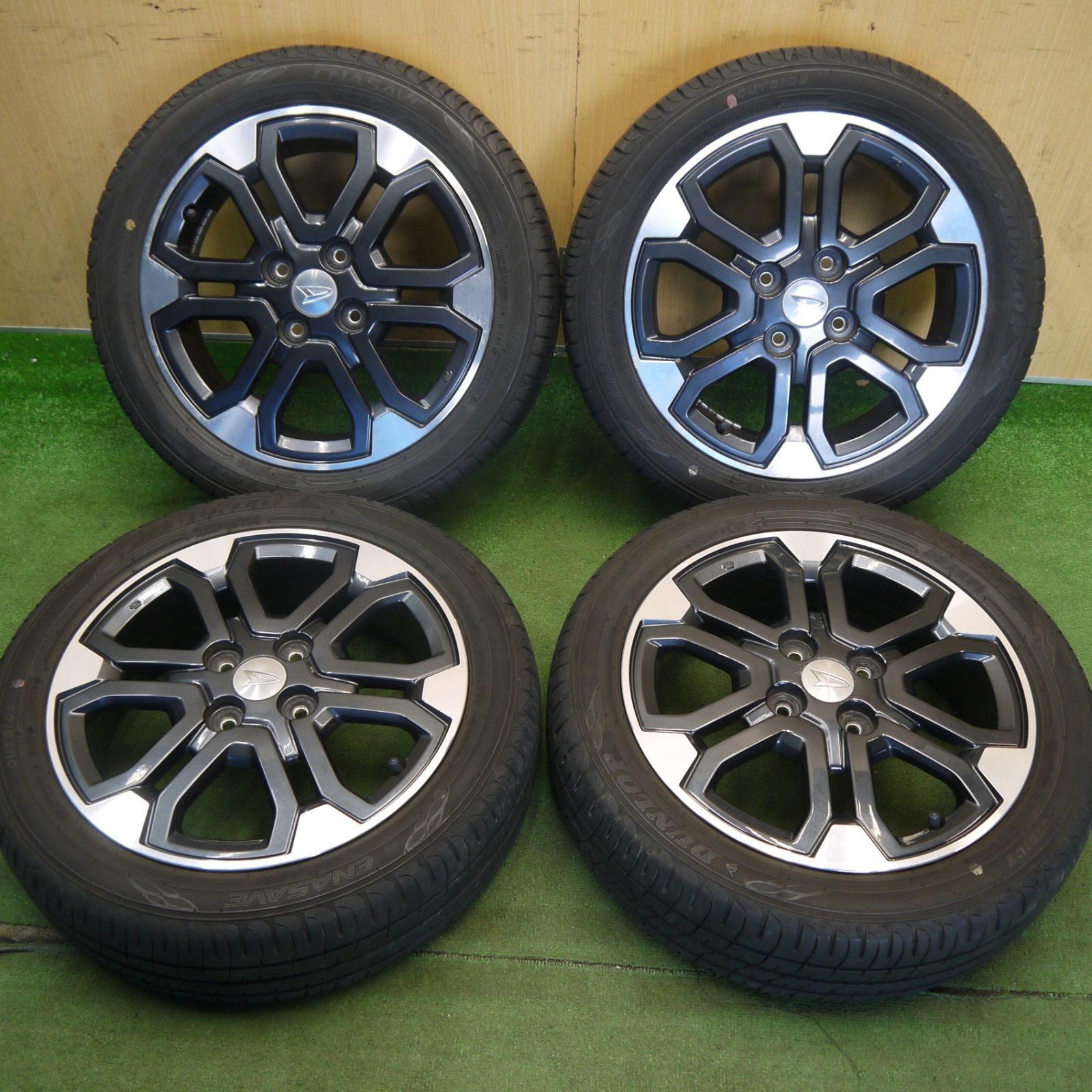バリ溝！23年！8.5分☆ダイハツ ウェイク 純正 165/55R15 ダンロップ
