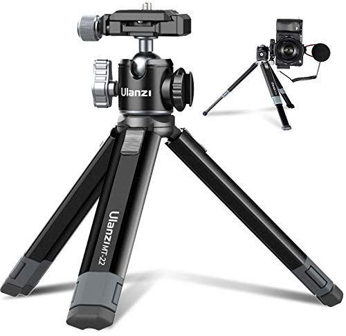 【新品】Ulanzi MT-24 カメラ三脚 小型 ミニ 全金属製 卓上三脚 スマホ 一眼 2段調節 arcaの雲台 ホットシュー付き iPhone 12 Pro Max XS Max X 8 7 Samsung Canon Nikon So e3c97bf1