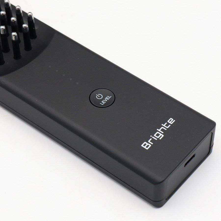 美品】Brighte ELEKI BRUSH BRT-FS145 ブラック 美顔器 EMS フェイス