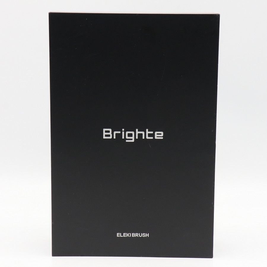 Brighte ブラック 未開封　ELEKI BRUSH BRT-FS145 美品】Brighte ELEKI BRUSH BRT-FS145 ブラック 美顔器 EMS フェイス