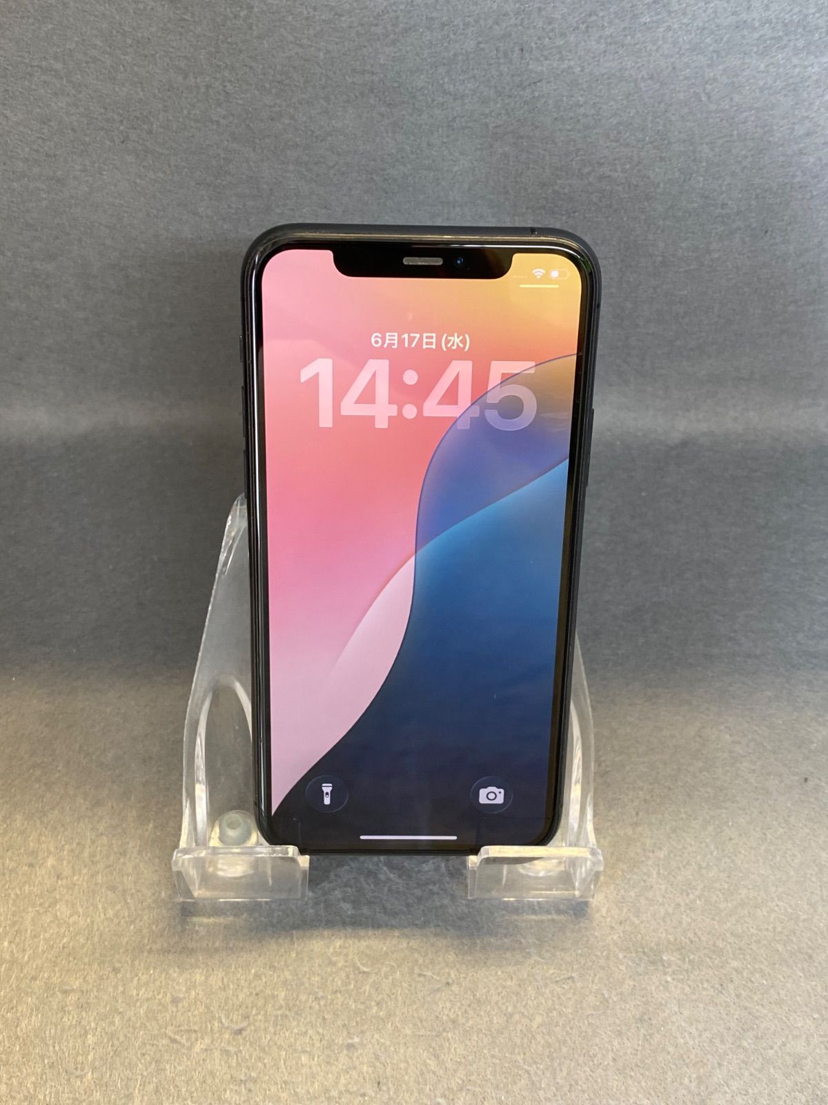 美品 国内版 SIMフリー iPhone11 Pro 64GB スペースグレー色