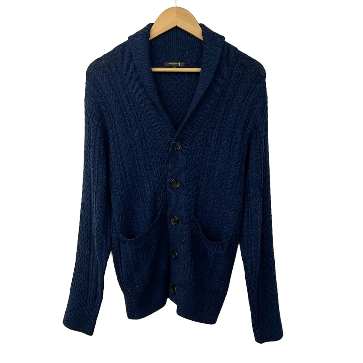 MACKINTOSH LONDON(マッキントッシュロンドン) カーディガン サイズM メンズ美品 - ダークネイビー 長袖