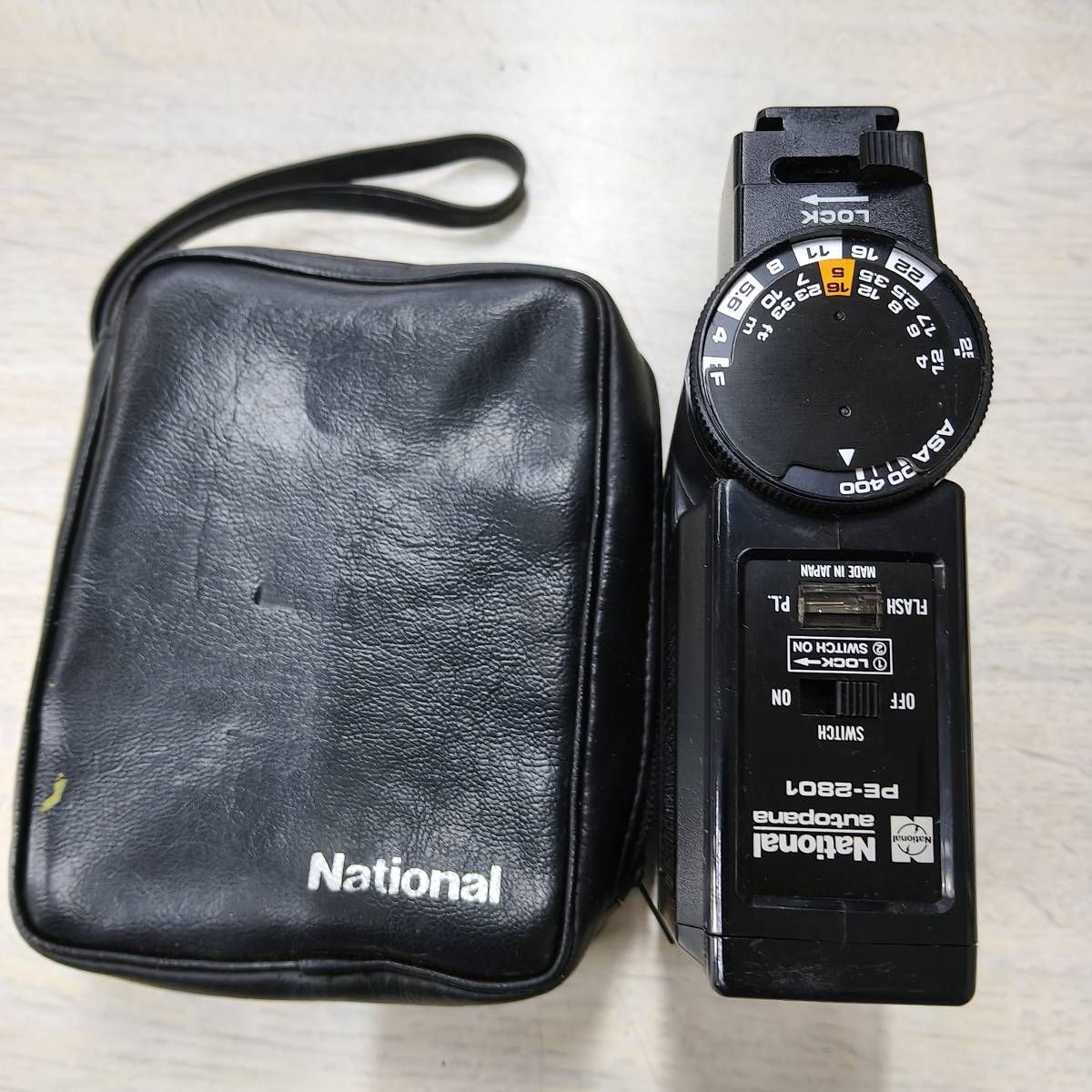 その他 National PE-2801 ジャンク】National（ナショナル） オートパナ PE-2801 ストロボ