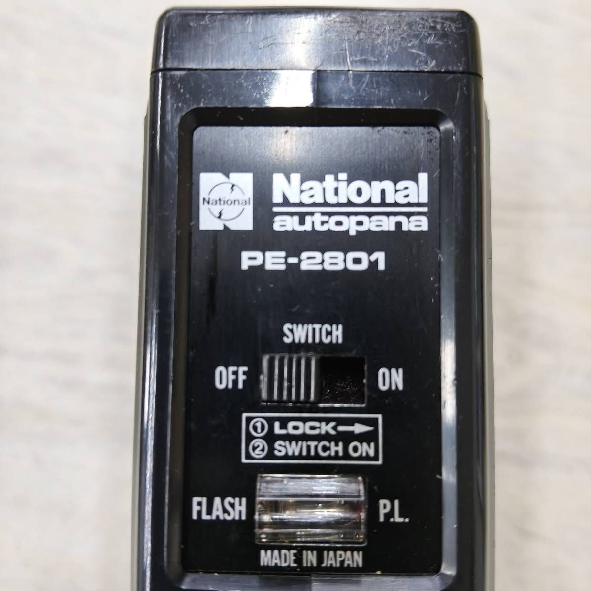 ジャンク】National（ナショナル） オートパナ PE-2801 ストロボ