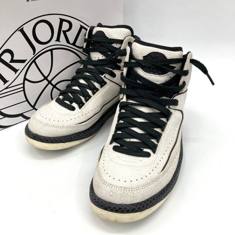 A Ma Maniere Nike アママニエール ナイキ スニーカー Air Jordan 2 Airness Sail and Burgundy DO7216-100 27cm エアジョーダン2 箱付き タグ付き 靴 ★SS697