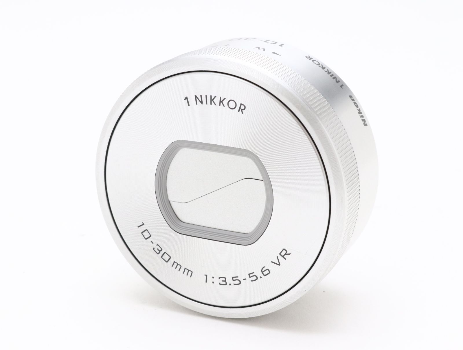 A (美品) Nikon ニコン 1 J5 VR 10-30mm 標準パワーズームレンズキット シルバー シャッター回数1814 初期不良返品対応 66-94