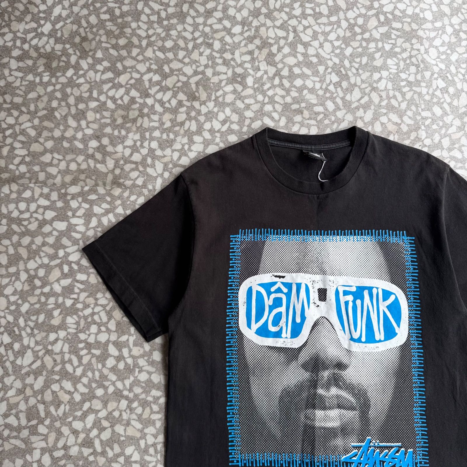 STUSSY / 00’s “Dam FUNK” photos T-shirt オールドステューシー　ツアーTシャツ　ライブT ダムファンク ショーンフォント　ストリート