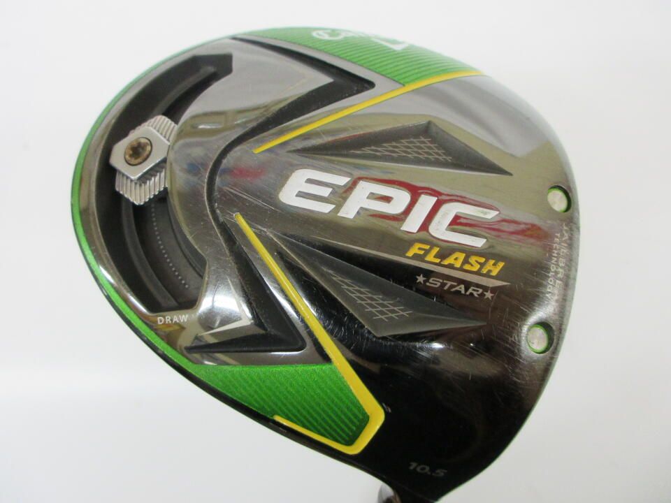 キャロウェイ　EPIC FLASH STAR　10.5度　Speeder EVOLUTION for CW　Sフレックス　ドライバー　中古　ゴルフドゥ！半田店【最短即日発送】