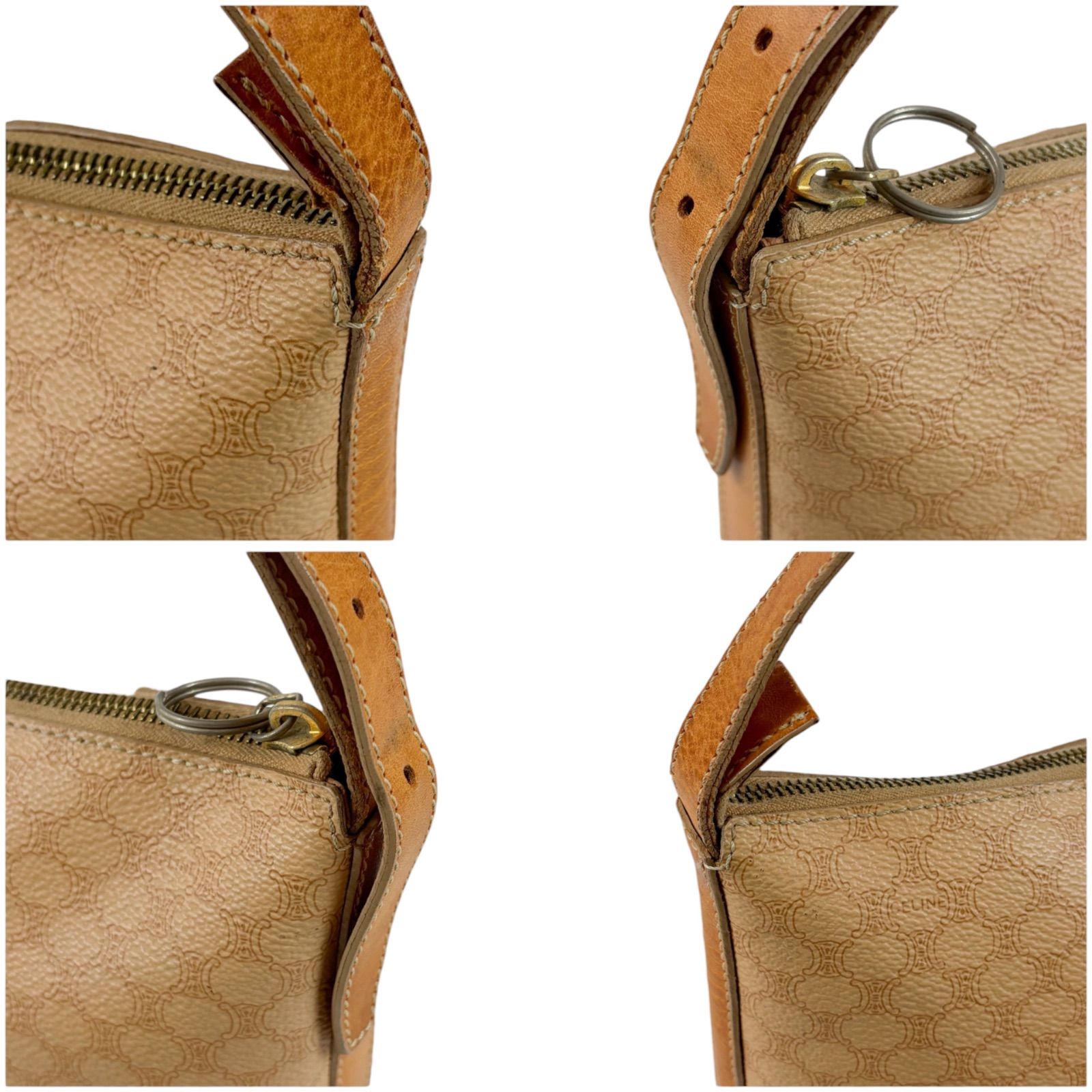 セリーヌ CELINE アクセサリーポーチ ワンショルダーバッグ マカダム柄