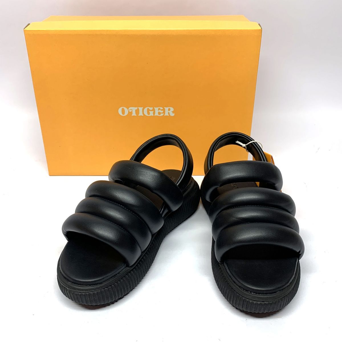 Onitsuka Tiger オニツカタイガー OTIGER STRAP サンダル 26.0ｃｍ 1182A623 ブラック 箱あり ※新古品/白化あり 【津山店】
