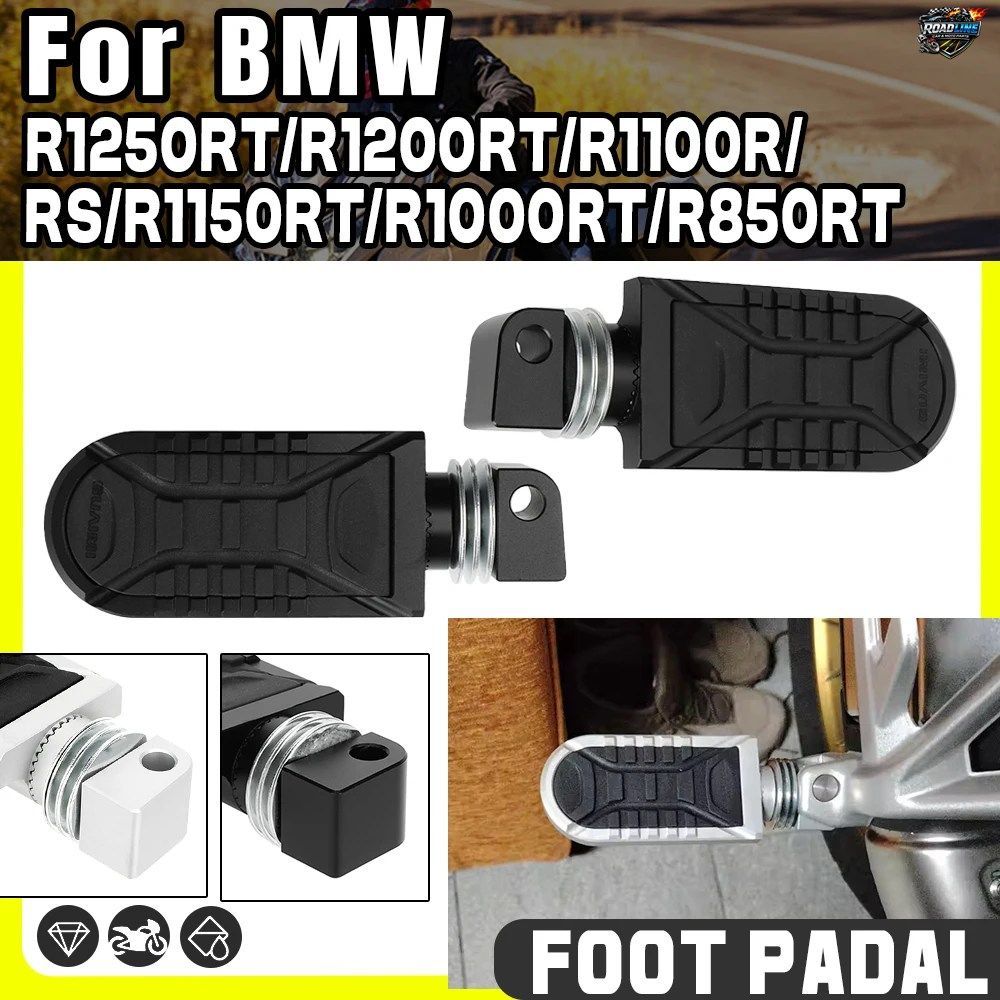 BMW R1200RT LC R1250RT 2021-2025 R1150 RT R1100R R850R R 850RT用パッセンジャーリアフットレストフットペグペダルモーターサイクルフッ