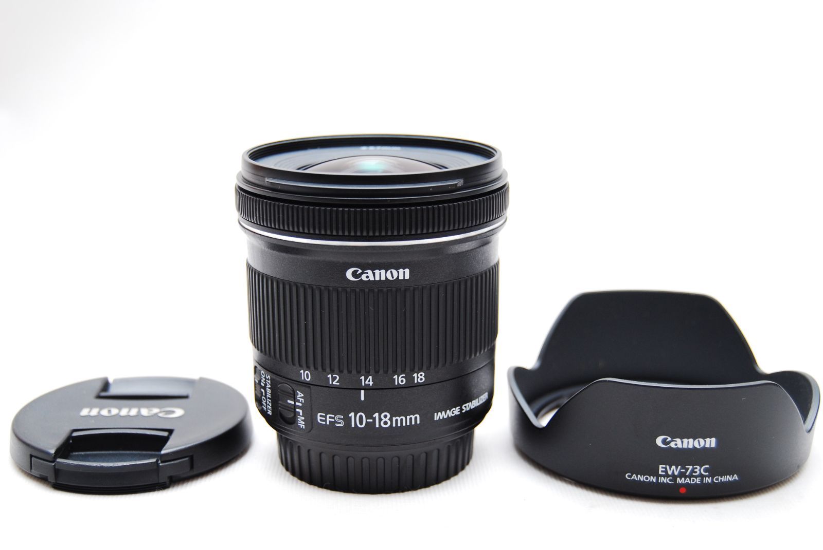 ★美品　Canon 超広角ズームレンズ EF-S10-18mm F4.5-5.6 IS STM　キヤノン ★