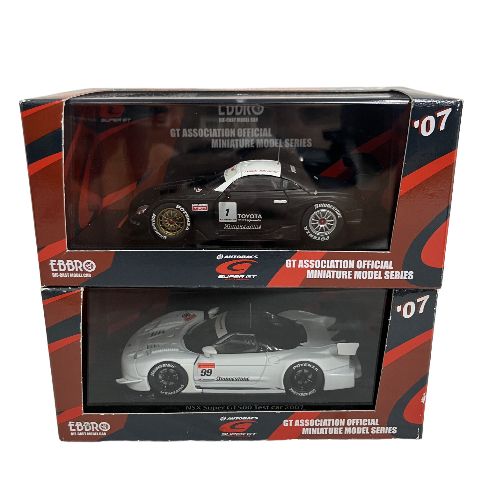 EBBRO エブロ 1/43 SUPER GT 500 2007 NSX おまとめ4台 ミニカー フィギュア 中古 O11358514