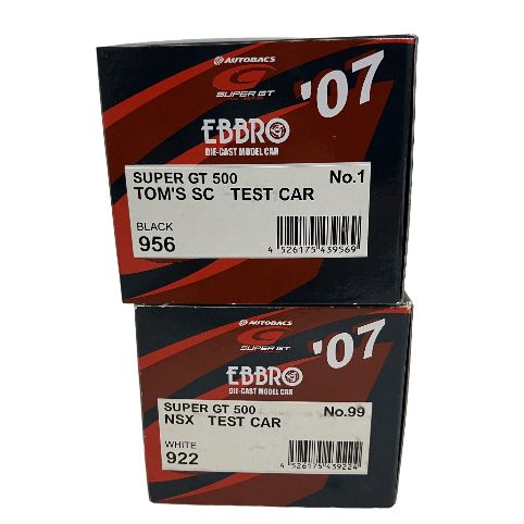 EBBRO エブロ 1/43 SUPER GT 500 2007 NSX おまとめ4台 ミニカー フィギュア 中古 O11358514