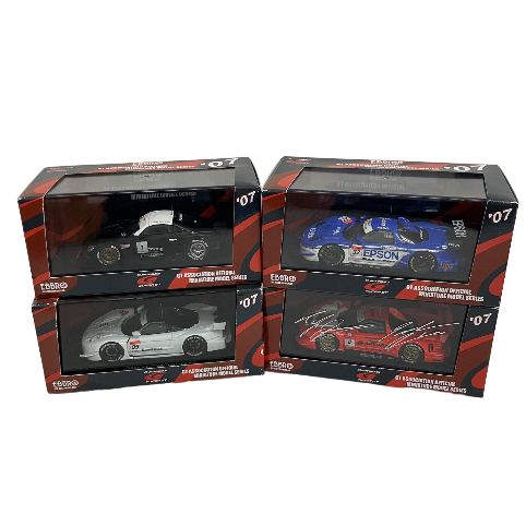 EBBRO エブロ 1/43 SUPER GT 500 2007 NSX おまとめ4台 ミニカー フィギュア 中古 O11358514