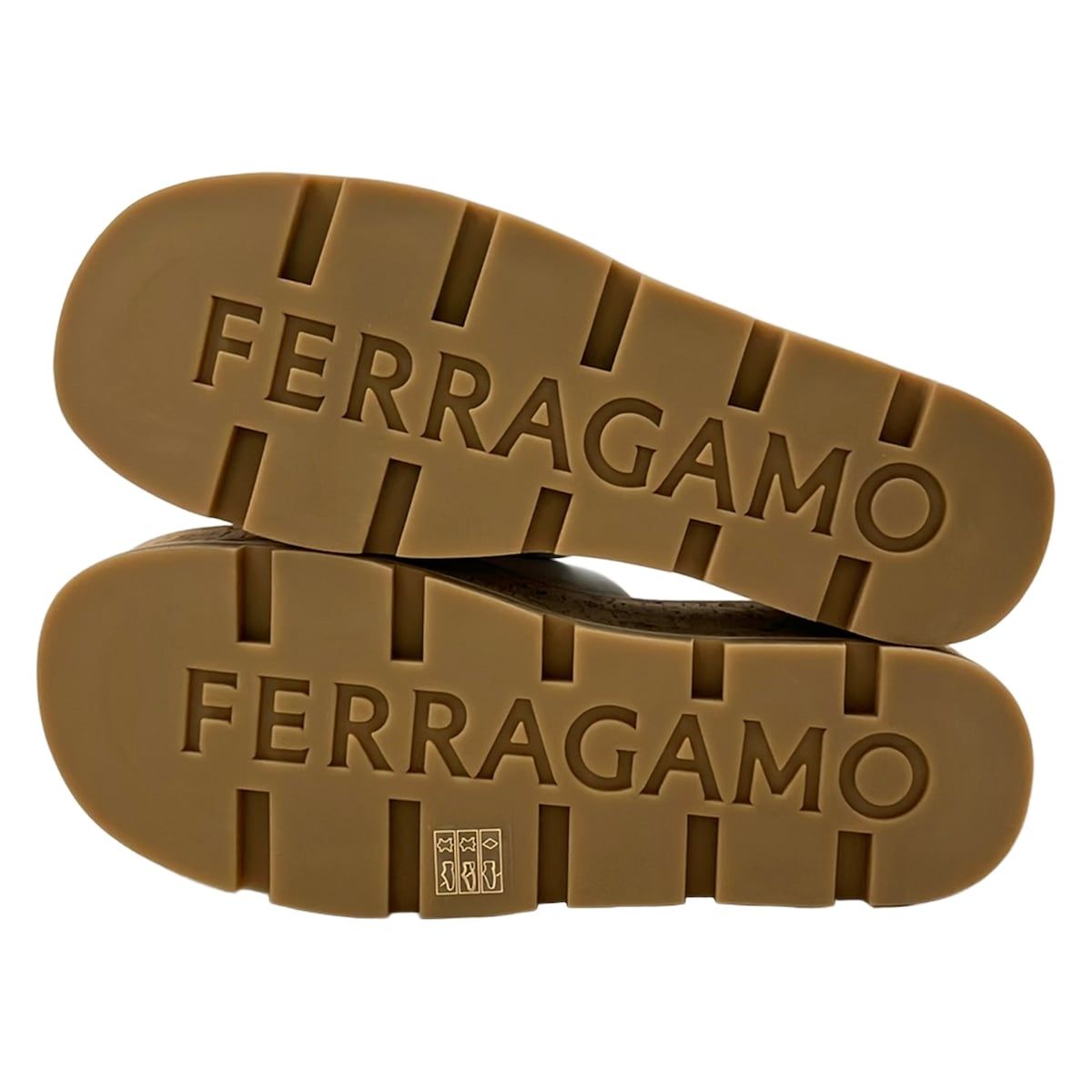 FERRAGAMO/SalvatoreFerragamo(サルバトーレフェラガモ) ミュール レディース - 白 プラットフォーム ラムスキン FERRAGAMO/SalvatoreFerragamo(サルバトーレフェラガモ) ミュール レディース - 白 プラットフォーム ラムスキン